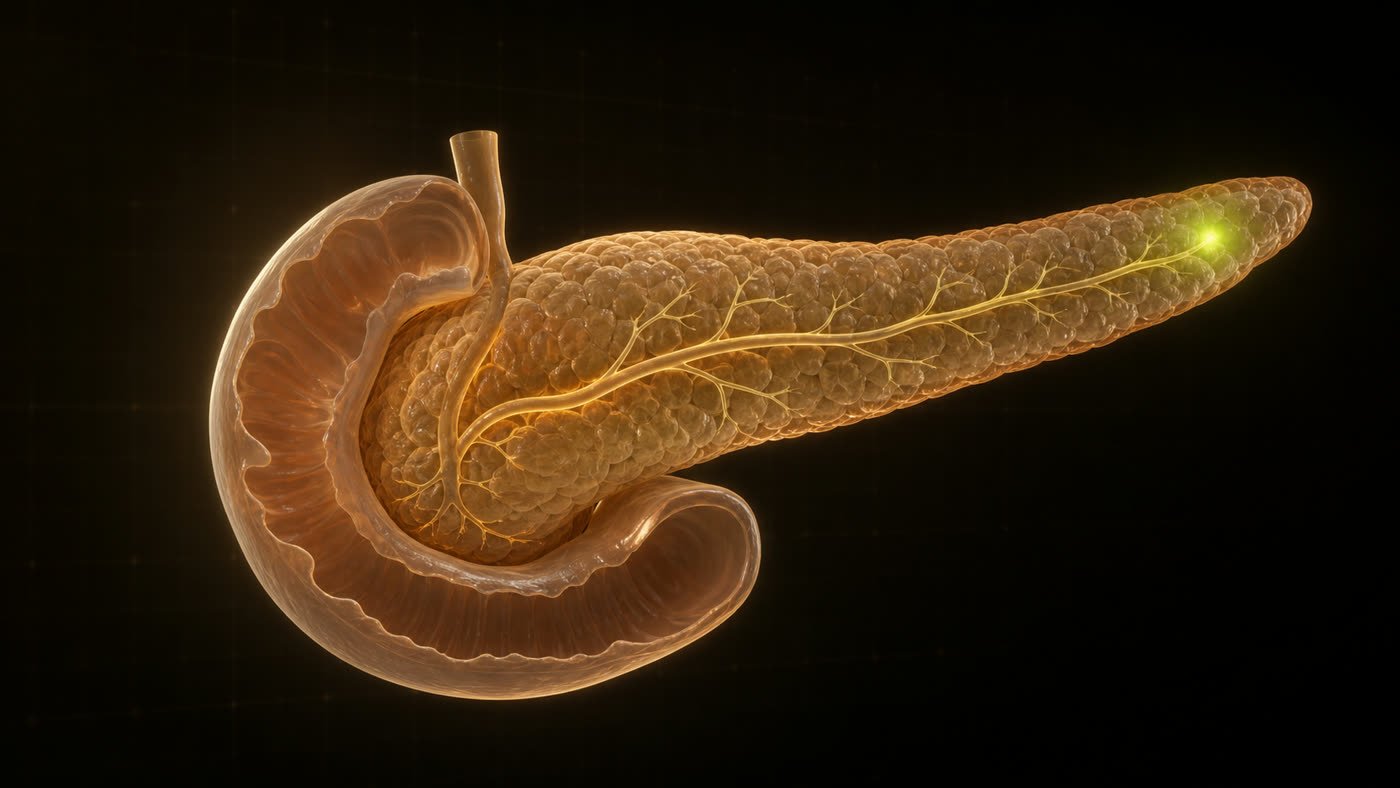 Pancreatic disease — conceptual medical illustration